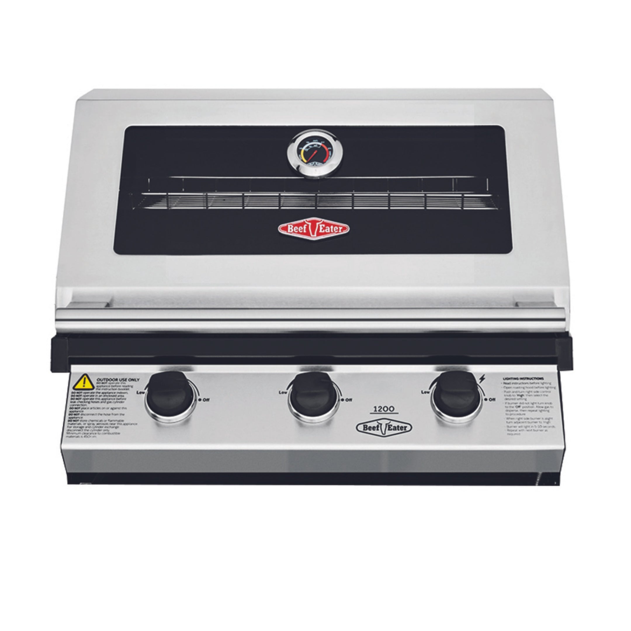 Beefeater 1200S 3 Burner Built In BBQ