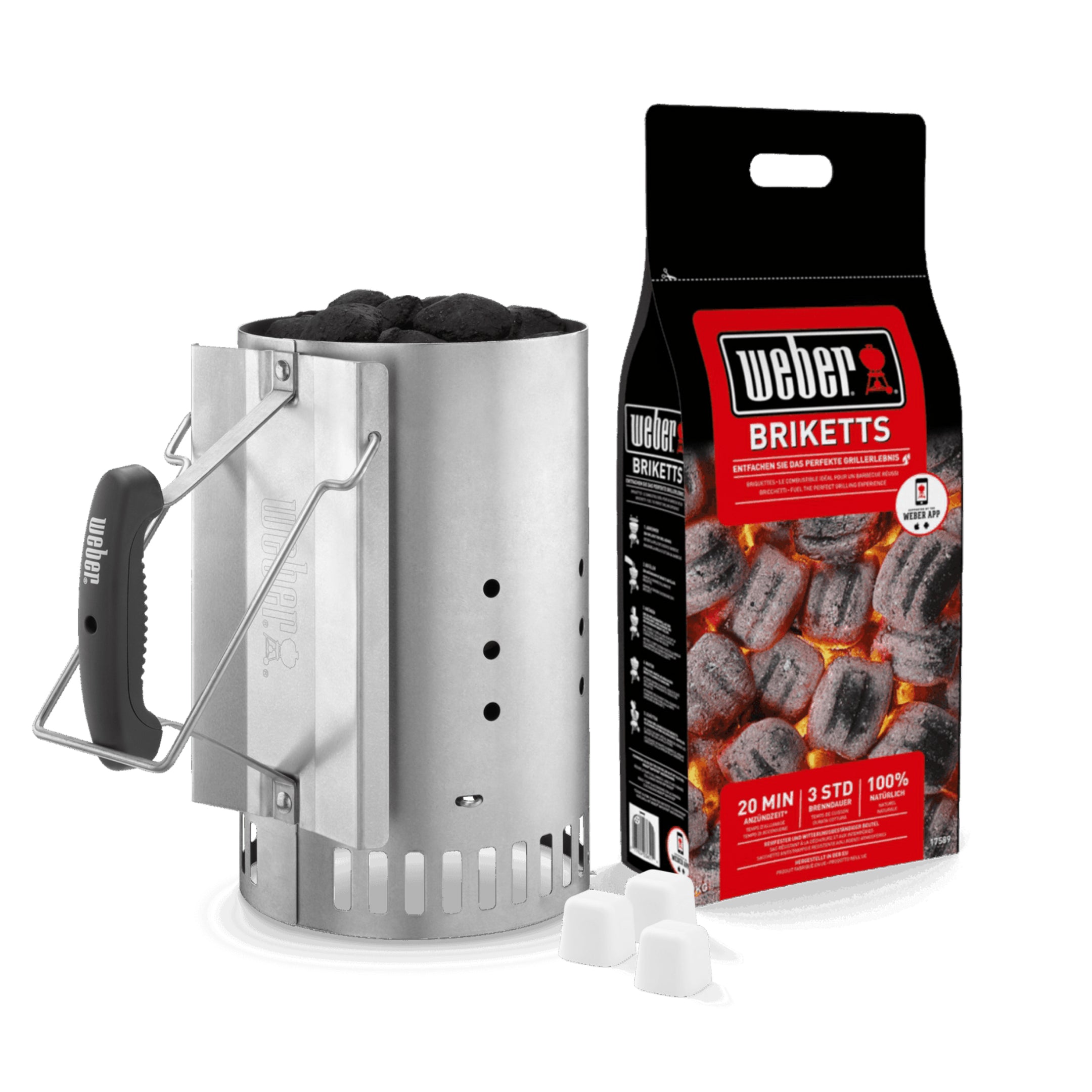 Weber Rapidfire Chimney Starter Set