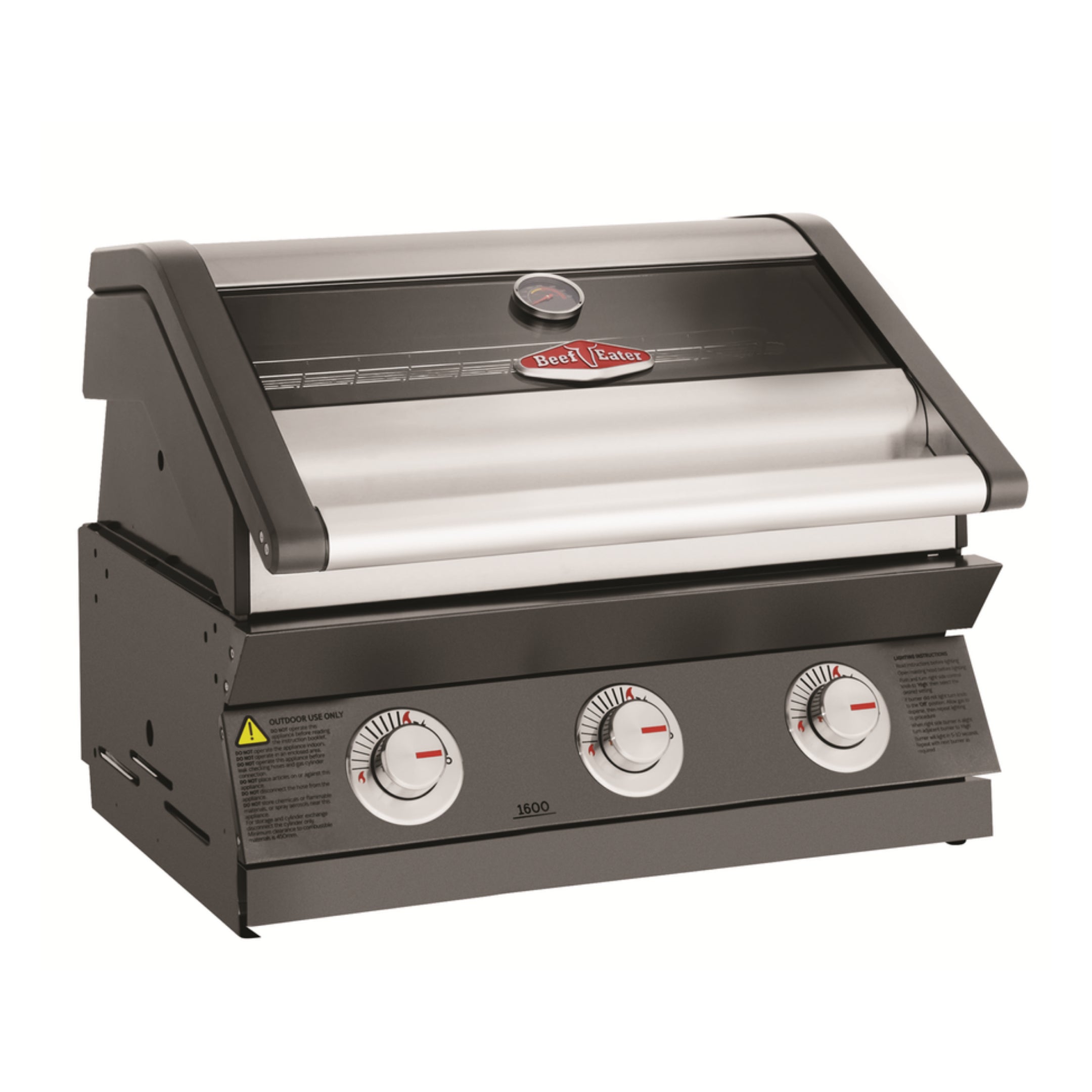 BeefEater 1600E 3 Burner Built In BBQ