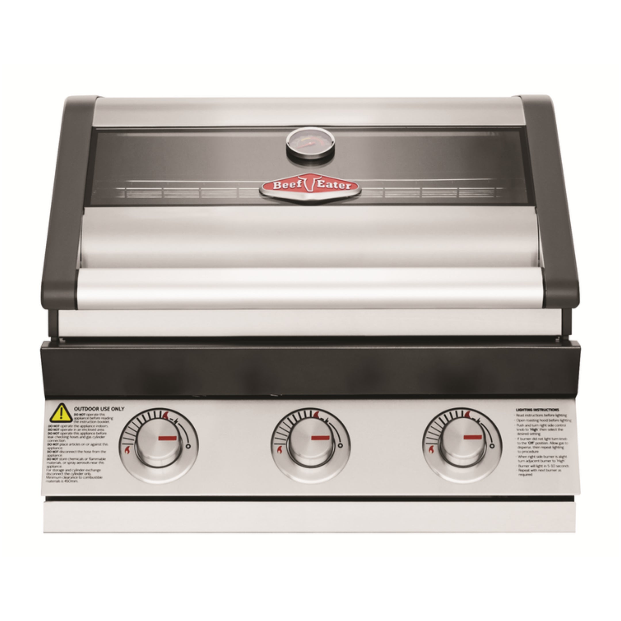 BeefEater 1600S 3 Burner Built In BBQ