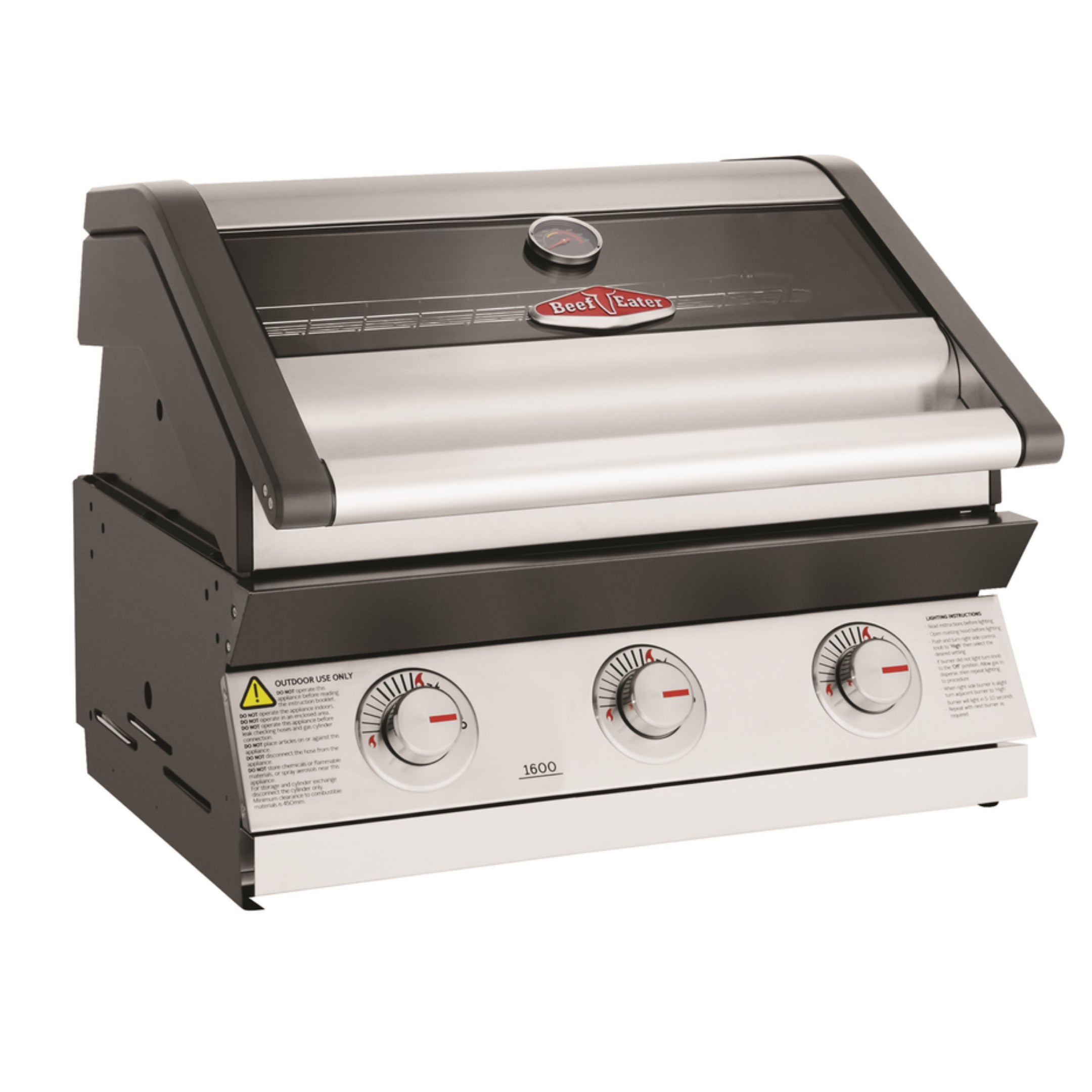 BeefEater 1600S 3 Burner Built In BBQ