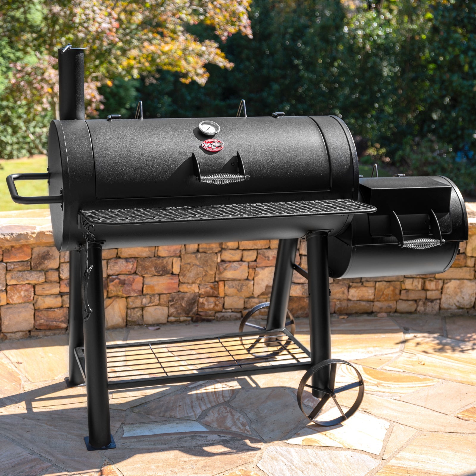 Char-Griller Competition Pro Offset BBQ and Smoker