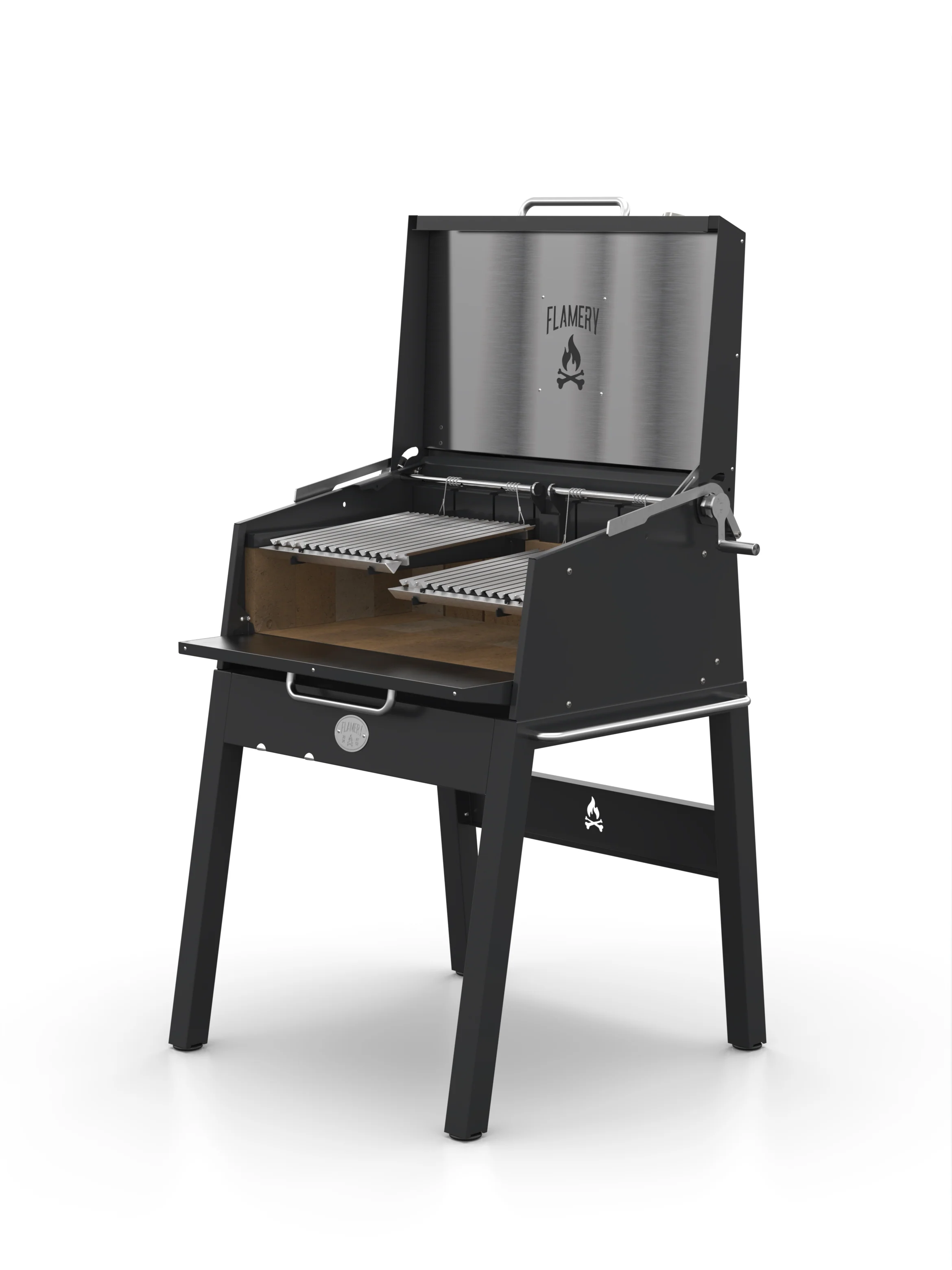 Flamery Small Asado Pro 1.1 Grill on Stand