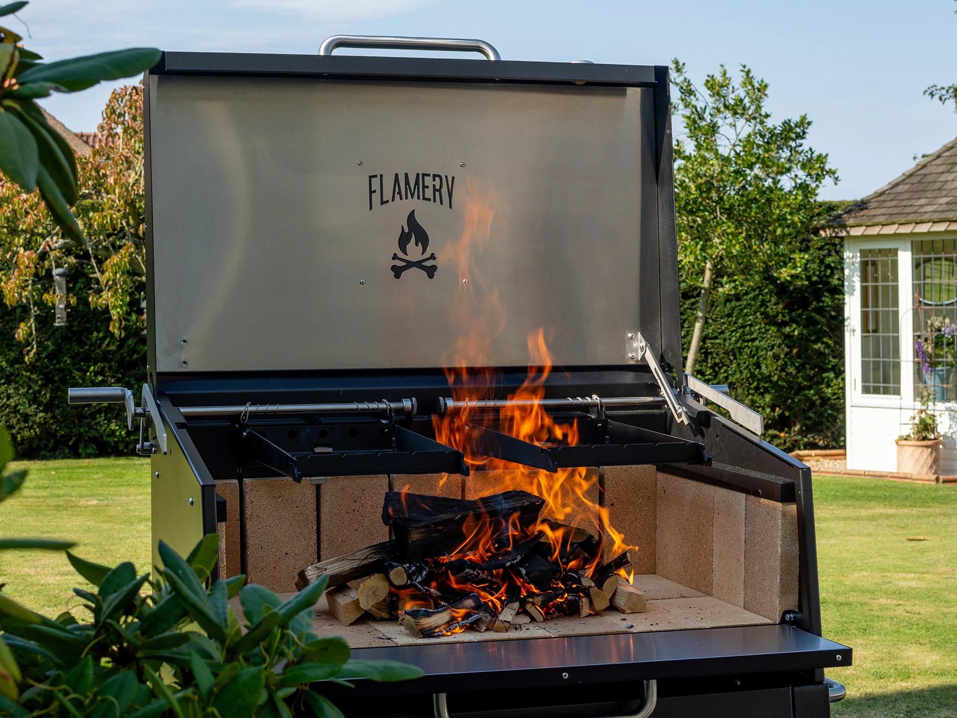 Flamery Small Asado Pro 1.1 Grill on Stand