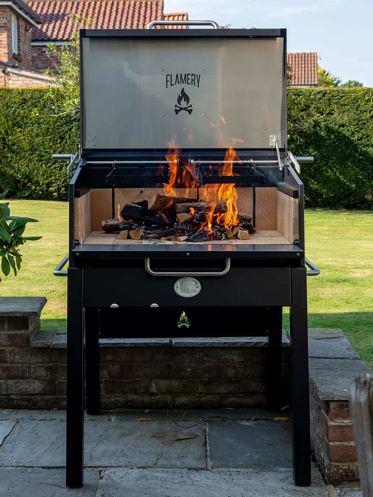 Flamery Small Asado Pro 1.1 Grill on Stand