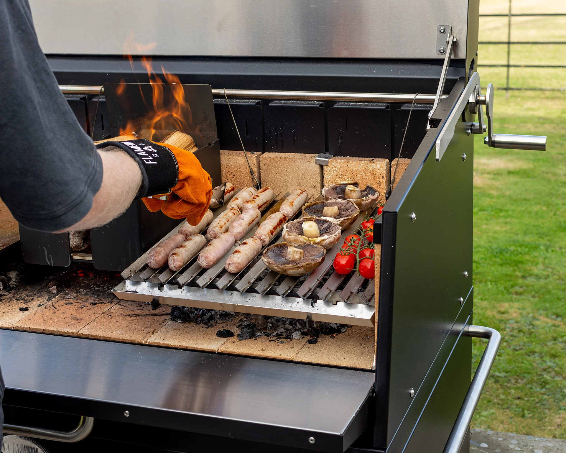 Flamery V-Groove Grill