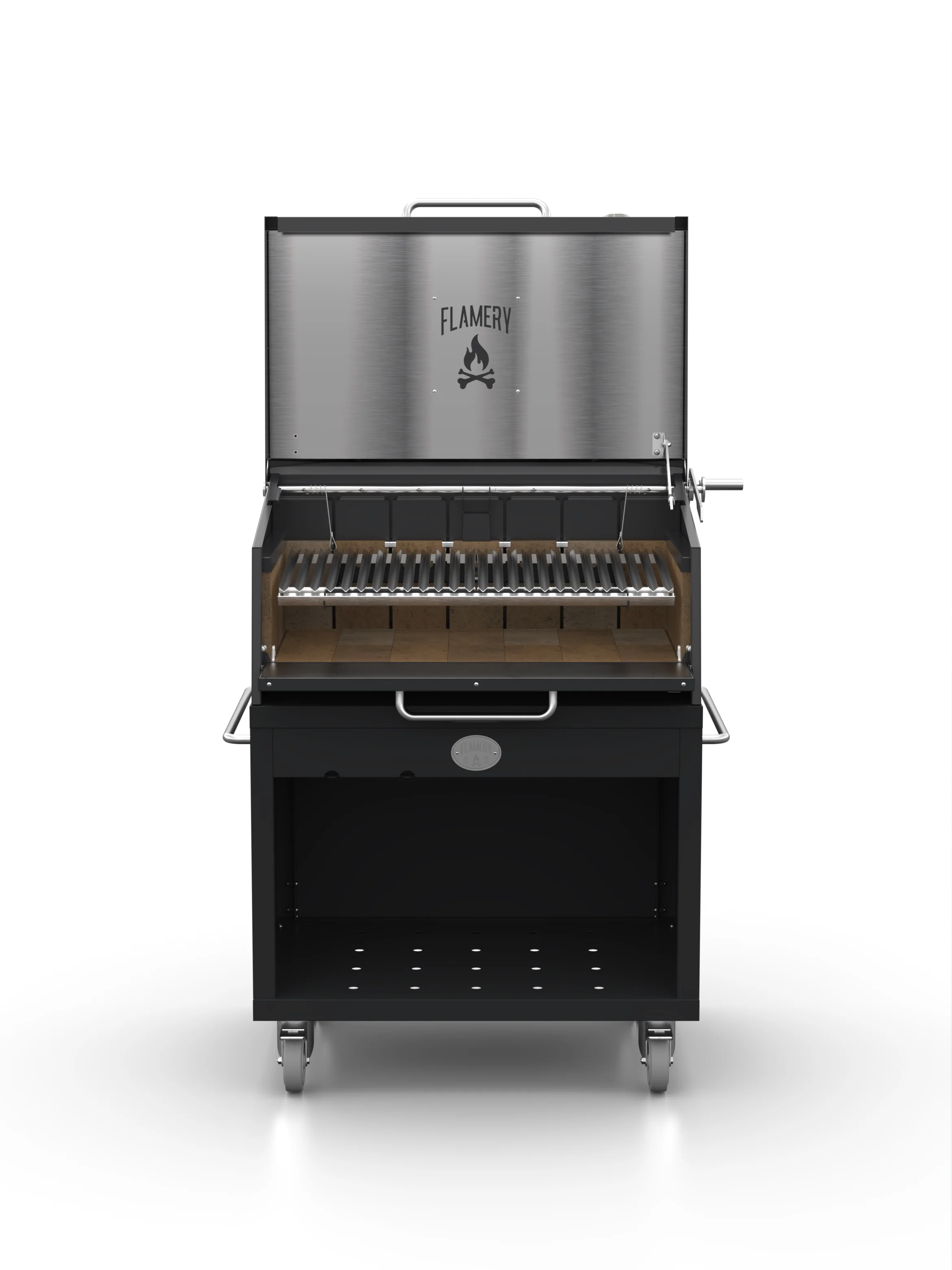 Flamery Small Asado PRO 2.1 Grill on Trolley