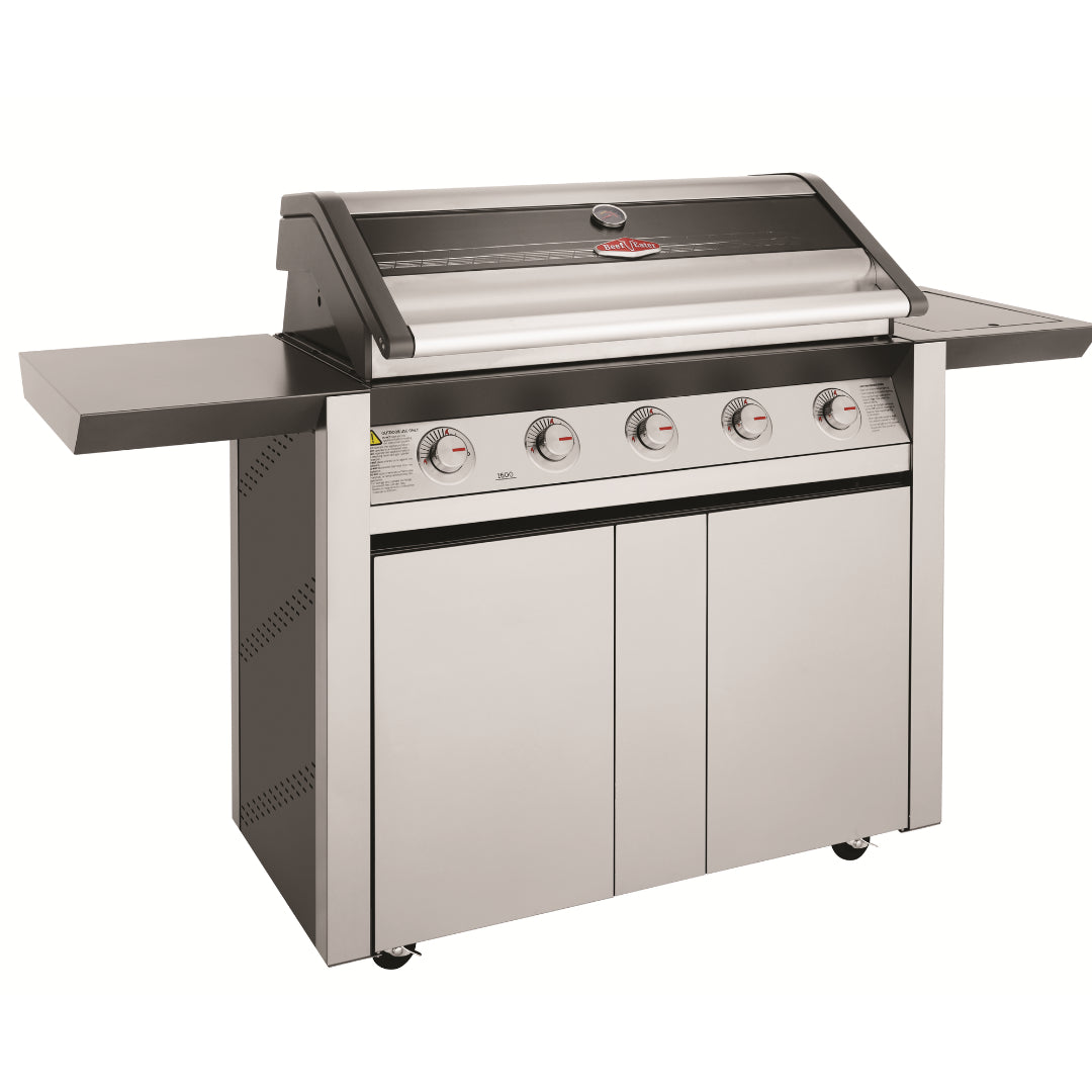 Beefeater 1600S 5 Burner BBQ & Side Burner Trolley