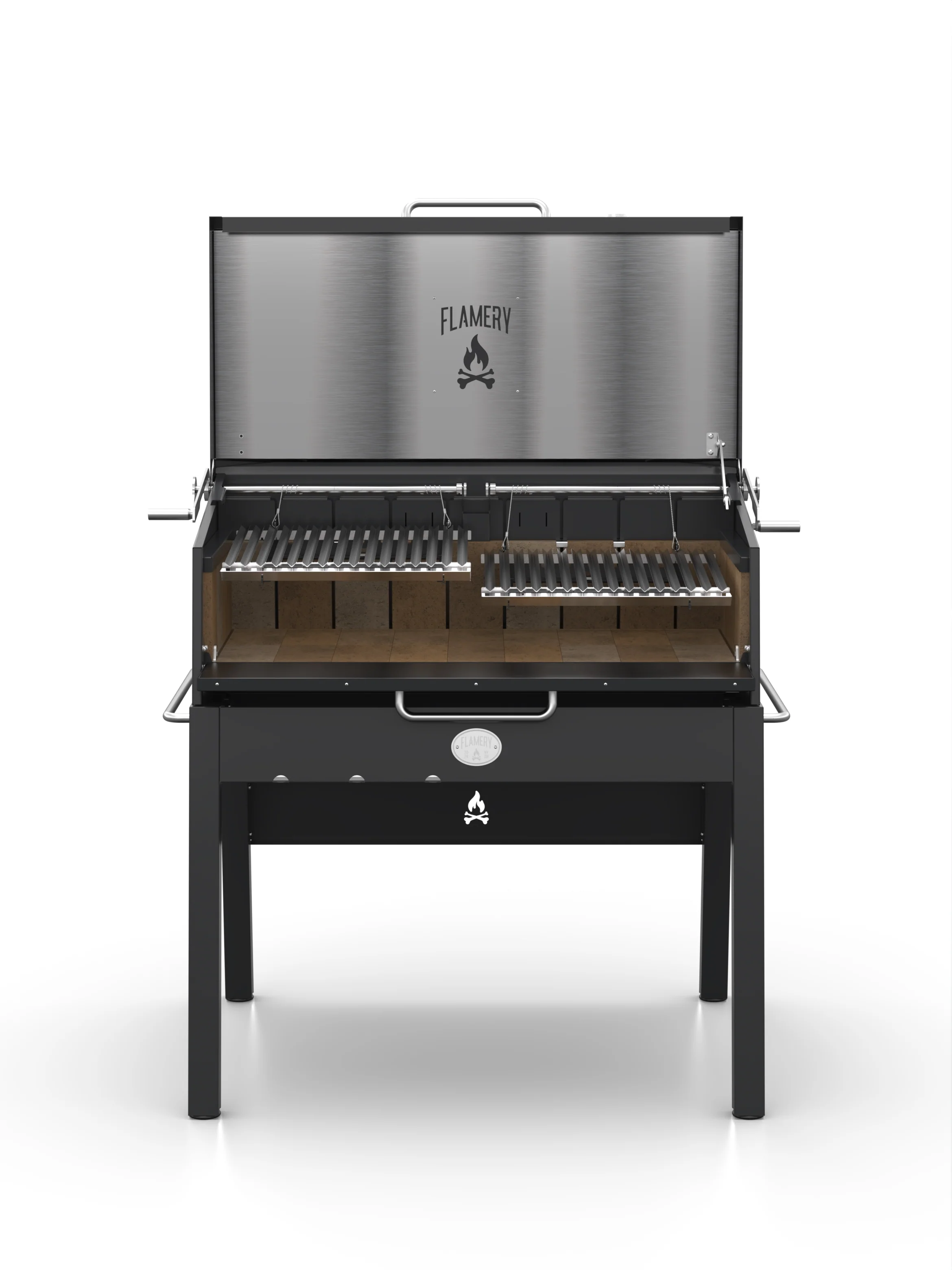 Flamery Large Asado PRO 1.2 Grill on Stand