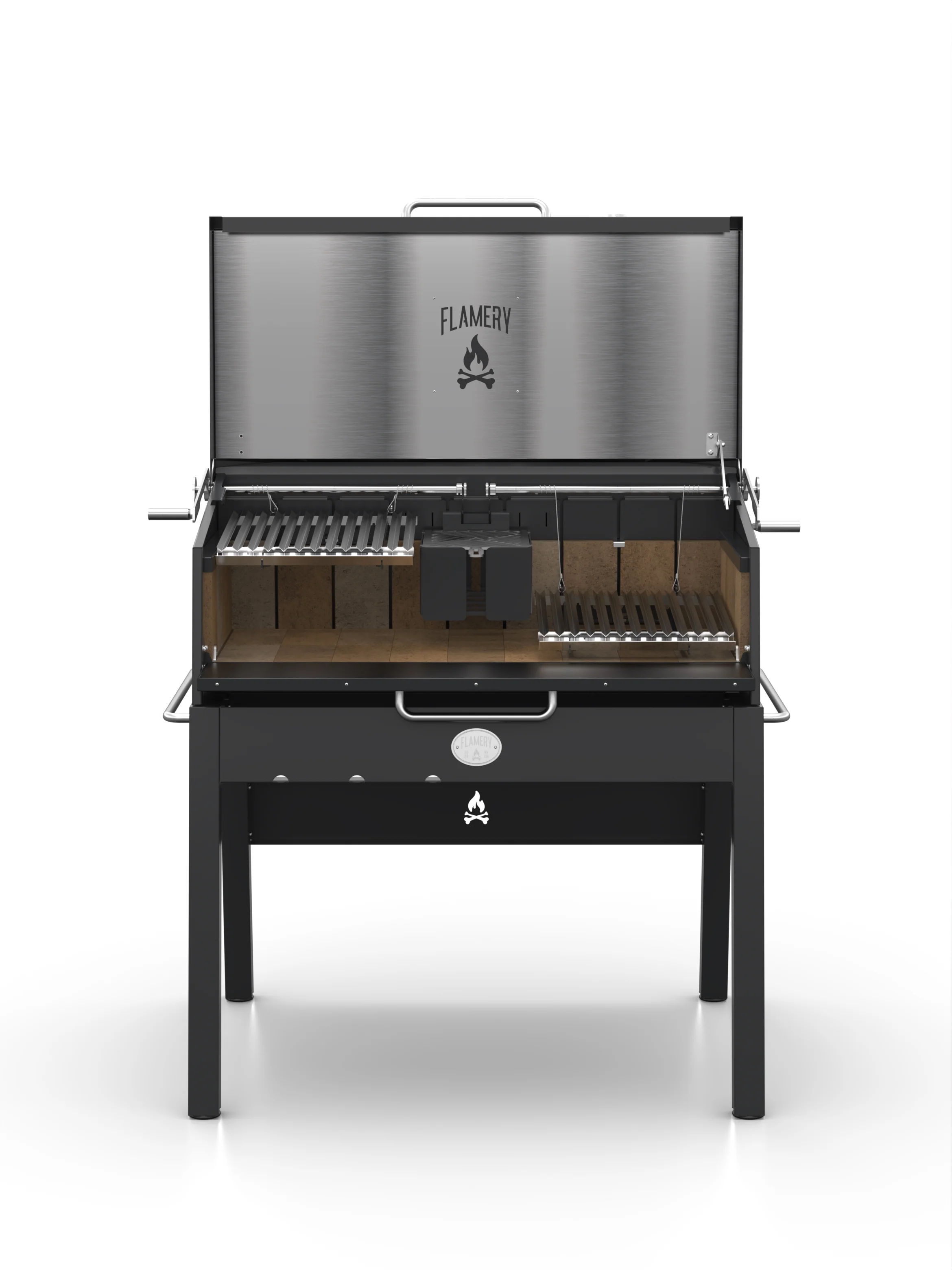 Flamery Large Asado PRO 1.2 Grill on Stand