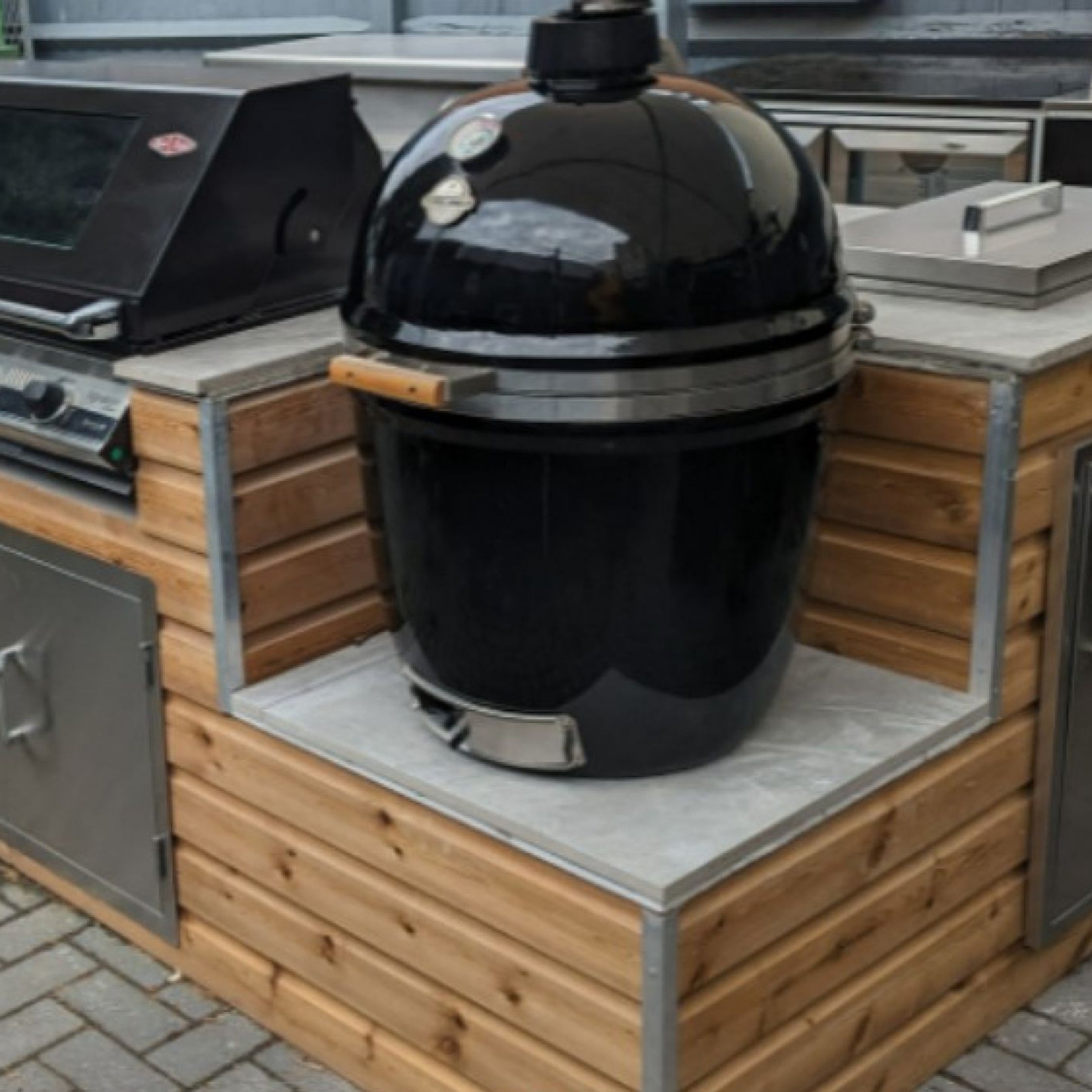 Grill Dome Infinity X2 Large Kamado - Black Solo