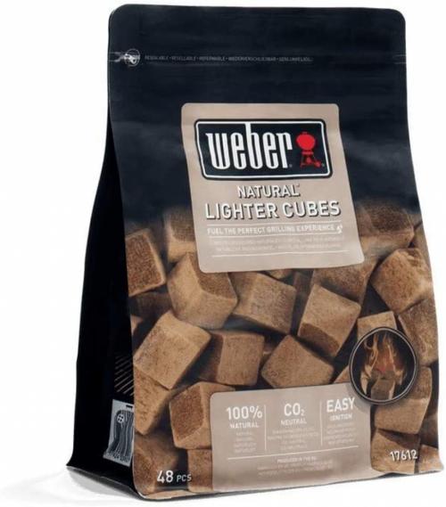 Weber Natural Lighter Cubes 48 Pieces