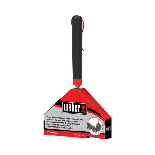 Weber Three Sided 30cm Wire Brush