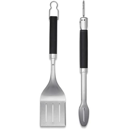 Weber Precision Barbecue Tongs and Spatula Set