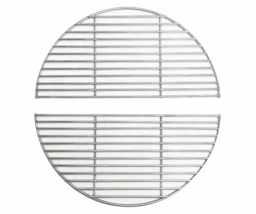 Grill Dome Stainless-steel half moon grates (set of 2)