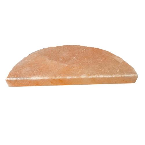 Large Half Moon handcrafted Himalayan salt block